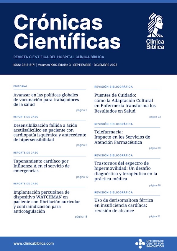 Revista Crónicas Científicas - Edición XXIX Mayo - Agosto 2025